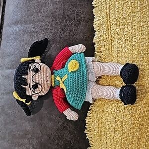 Chilindrina!! Pretty amigurumi doll.